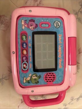 LeapFrog 2-in-1 LeapTop Touch Kids Learning Toy - Pink